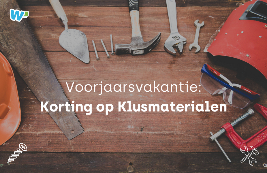 Korting klusmaterialen