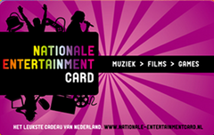 Nationale Entertainment cards met korting